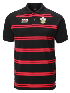 Contrast Stripe Welsh Men’s Polo Shirt