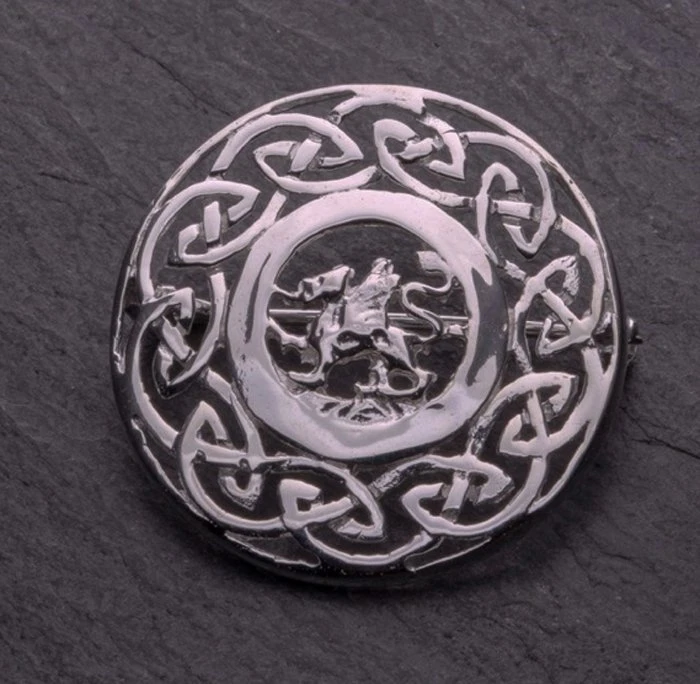 Celtic Welsh Dragon Brooch 4 Celtic Welsh Dragon Brooch - Image 2