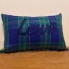 Welsh Tartan Cushion Lewis -Handmade Gifts Shop LEWIS WELSH TARTAN CUSHION
