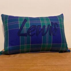 Welsh Tartan Cushion Lewis