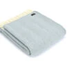 Duck Egg Woollen Welsh Blanket -Handmade Gifts Shop Welsh blanket Fishbone Duck Egg