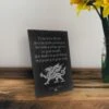Welsh Slate Plaque “To Be Born Welsh…” 2 Welsh Slate Plaque “To Be Born Welsh…” -Handmade Gifts Shop Welsh slate plaque to born privelaged
