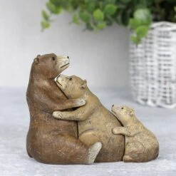 Bears Hugging Family Ornament