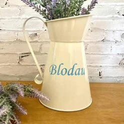 Metal Shabby Chic Blodau Vase