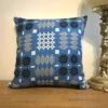 Sky Blue Welsh Tapestry Cushion 1 Sky Blue Welsh Tapestry Cushion -Handmade Gifts Shop blue welsh tapestry cushion