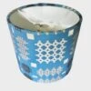 Sky Blue Small Welsh Tapestry Lamp Shade 2 Sky Blue Small Welsh Tapestry Lamp Shade -Handmade Gifts Shop blue welsh tapestry lampshade