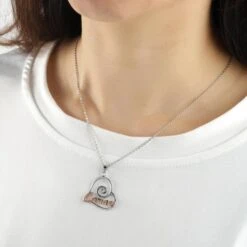 Front Page -Handmade Gifts Shop cariad heart necklace model