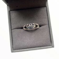 Sterling Silver Celtic Triskelion Ring