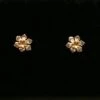 Daffodil Stud Earrings Silver And Rose Gold -Handmade Gifts Shop daffodil earrings rose gold