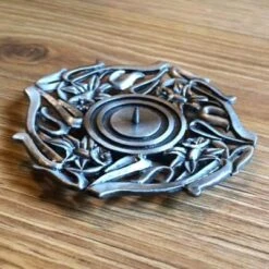 Daffodil Flat Candle Holder