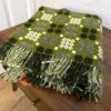 Green Welsh Tapestry Blanket 2 Green Welsh Tapestry Blanket -Handmade Gifts Shop green welsh tapestry blanket