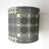 Grey Small Welsh Tapestry Lamp Shade 1 Grey Small Welsh Tapestry Lamp Shade -Handmade Gifts Shop grey welsh tapestry lampshade