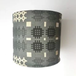 Grey Small Welsh Tapestry Lamp Shade