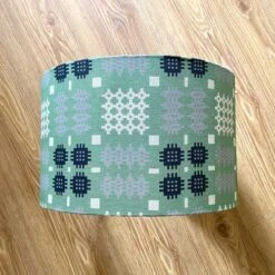 Sage Green Large Welsh Tapestry Lampshade