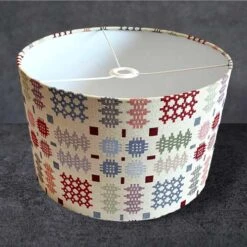 Multicolour Large Welsh Tapestry Lampshade