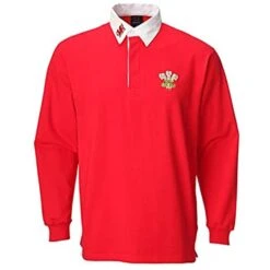 Men’s Traditional Welsh Rugby Shirt
