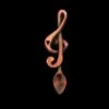 Musical Treble Clef Love Spoon -Handmade Gifts Shop love spoon music