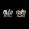 Welsh Dragon Cufflinks In Silver Colour 2 Welsh Dragon Cufflinks In Silver Colour -Handmade Gifts Shop silver welsh dragon cufflinks