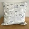Sheep Pattern Cushion -Handmade Gifts Shop square sheep cushion