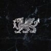 Sterling Silver Welsh Dragon Brooch -Handmade Gifts Shop sterling silver welsh dragon brooch