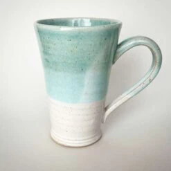 Botanical Turquoise Snowdonia Dipped Tall Mug