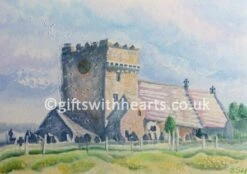 Maudlam Church Kenfig Wales Original Painting
