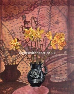 Welsh Daffodils In A Vase Painting