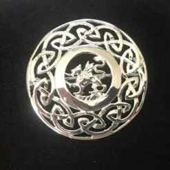 Celtic Welsh Dragon Brooch