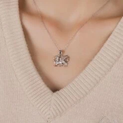 Front Page -Handmade Gifts Shop welsh dragon necklace model