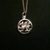 Dragon Necklace Silver -Handmade Gifts Shop welsh dragon necklace silver