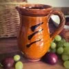 Medium Jug Honey Brown Earthenware -Handmade Gifts Shop welsh pottery jug