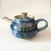 Stoneware Teapot Handmade In Wales -Handmade Gifts Shop welsh pottery teapot flowers anvil