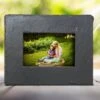 Slate Photo Frame Horizontal -Handmade Gifts Shop welsh slate photo frame