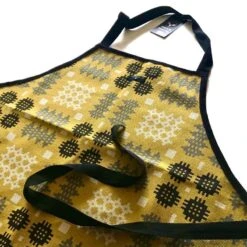 Yellow Welsh Tapestry Apron