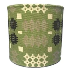 Sage Green Small Welsh Tapestry Lamp Shade