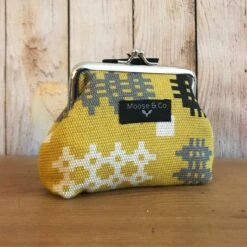 Mustard Yellow Welsh Tapestry Purse
