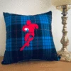 Welsh Tartan Cushion Rugby -Handmade Gifts Shop welsh tartan rugby cushion
