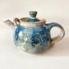 Stoneware Leaf Pattern Teapot -Handmade Gifts Shop welsh teapot pottery leaves