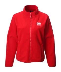 Women’s Welsh Dragon Red Fleece