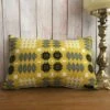 Mustard Yellow Welsh Tapestry Oblong Cushion -Handmade Gifts Shop yellow welsh tapestry cushion 1